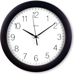 Horloge murale DCF Teneriffa 30 cm noire