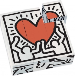 Vilac Wooden Blocks Keith Haring