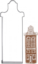 Stainless steel house cookie cutter 14 cm
