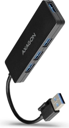 Axagon HUE-G1A dunne 4-poorts USB-hub 3.2 Gen 1 met USB-A-kabel 14 cm