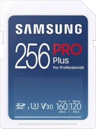 Samsung PRO Plus 256 GB SD-kaart + lezer