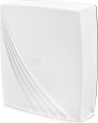 Wall-mounted ZZ paper towel dispenser, white, 26.5 × 10.5 × 31 cm