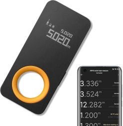 Télémètre laser intelligent Hoto avec Bluetooth et écran OLED 30 m