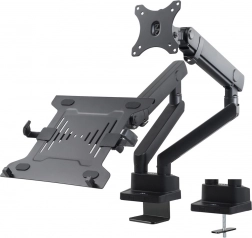 Support double pour moniteur et ordinateur portable MC-813