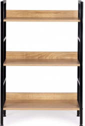 Regal aus MDF mit Metallrahmen Loft, 3 Ebenen ModernHome