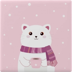 Dekorative Abdeckung für Touchschalter SONOFF T5 1C – Cartoon