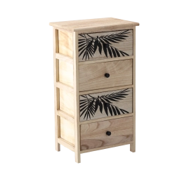 ZOFIA Chest of Drawers with 4 Drawers 40 × 29 × 73 cm