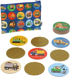 Petit Collage Pexeso Construction Machines