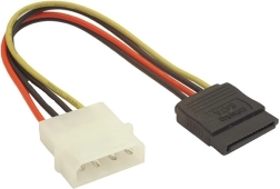 voedingskabel molex naar sata 0,15 m