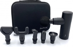 Manuelle Massagepistole mit 6 Massageaufsätzen