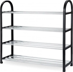 Multilevel Shoe Rack for 8 Pairs