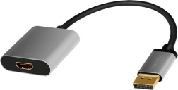 Adaptateur DisplayPort vers HDMI 4K 60 Hz, en aluminium, 0,15 m