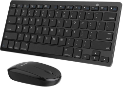 Drahtloses Tastatur- und Maus-Set Omoton Schwarz