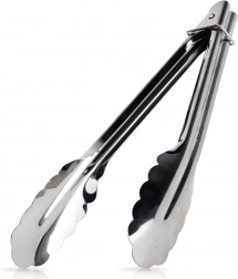 Edelstahl-Küchenzange 22,5 cm