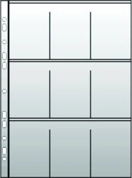 Transparante hoes A4 PVC voor sportkaarten