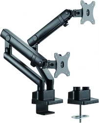 Dual Monitor Mount up to 32" with Spring Mechanism