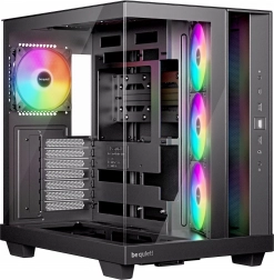 be quiet! Light Base 500 LX Black – boîtier midi tour gaming avec ARGB et excellent flux d’air