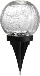 Garten-Solarlampe SUPERFIRE mit Dämmerungssensor 600 mAh