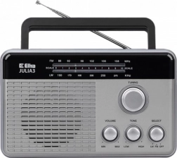 Julia 3 radio, silver, set of 3