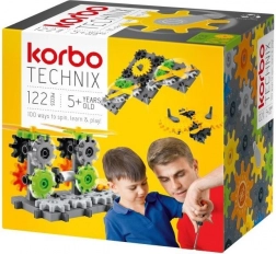 Korbo Technix Baukasten 122 Teile