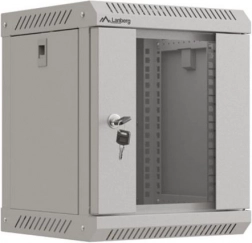 Lanberg 10" Wall-Mounted Rack Cabinet 6U 300x300 Gray