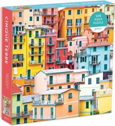 Puzzle Galison Greetings from Cinque Terre 500 pieces