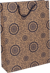 Gift bag kraft L 27.5 × 36.5 × 9 cm