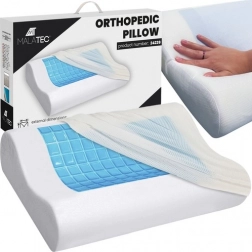 Großes ergonomisches Kissen mit kühlendem Gel