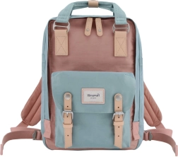 Sac à dos pour ordinateur portable Himawari rose-bleu 14''