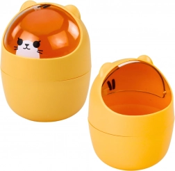 Mini-Mülleimer für den Tisch orange