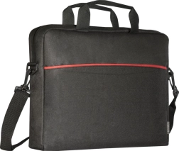 Lite bag 15.6 black reinforced sides, flat shape