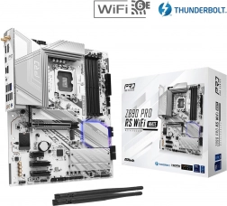 asrock z890 pro rs wifi white carte mère atx