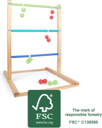 Small Foot werpspel Golf Spin Ladder Active