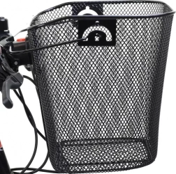 grote metalen fietsmand