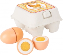 Small Foot wooden egg set for children