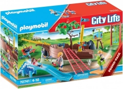 Playmobil City Life Spielplatz mit großem Schiffswrack