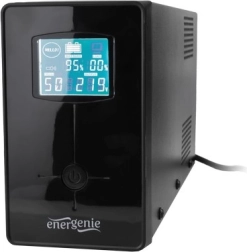 Line-Interactive USV 850 VA mit LCD, USB und 2× IEC – Energenie