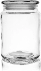 Glazen voedselcontainer 750 ml met deksel