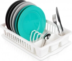 White dish drainer 39.5 × 26 × 8.5 cm