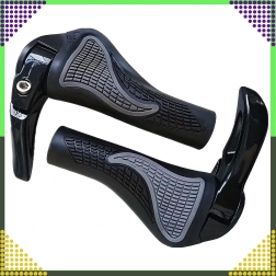 Ergonomic cycling grips with bar ends