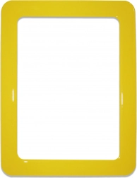 Magnetic self-adhesive frame size 16.0x11.8 cm - yellow