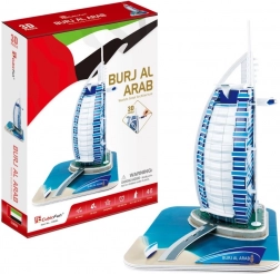 CubicFun 3D Puzzle Burj Al Arab, 46 pieces