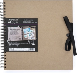 Kreatives Album braun 30,5 x 30,5 cm