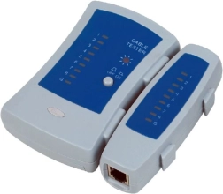 Testeur de câbles UTP/FTP pour RJ45, RJ11 et RJ12