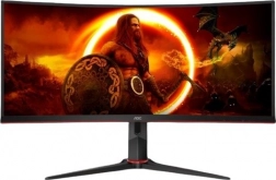 Curved Monitor for Gamers 34 Inches 180Hz