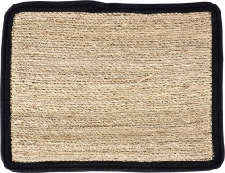 Natural Rectangular Seagrass Table Placemat 46 × 35 cm