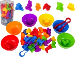 Montessori Lernspiel zum Zählenlernen – Zoo-Tiere