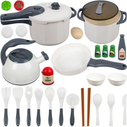 Kruzzel kinderkeukenset met servies en accessoires 32 delen
