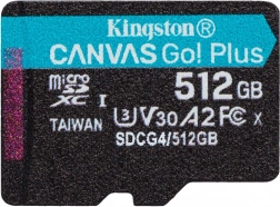 Carte mémoire microSD 512GB Canvas Go! Plus