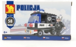 Dromader Police Car Building Set